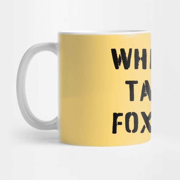 WHISKEY TANGO FOXTROT (black stencil) - WTF in military speak by PlanetSnark